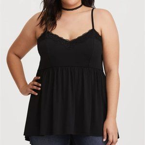 Torrid Babydoll Top Size 1